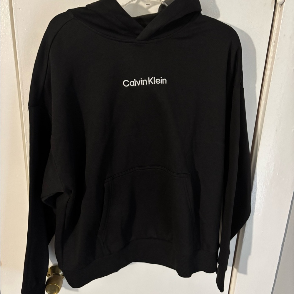 Calvin Klein Black Pullover Hoodie